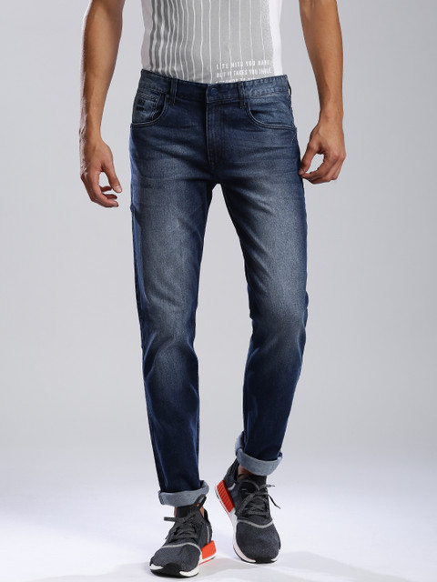 

HRX by Hrithik Roshan Men Blue Skinny Fit Stretchable Jeans
