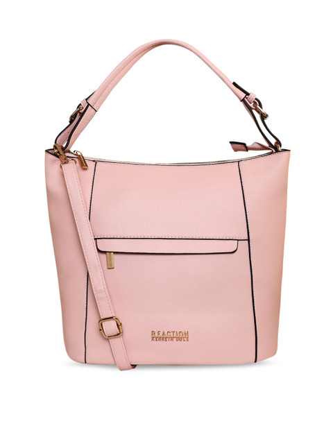 

Kenneth Cole Pink PU Structured Shoulder Bag