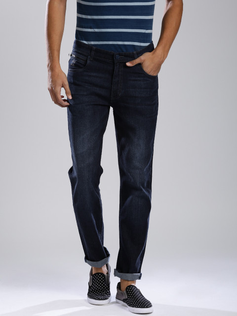 

HRX by Hrithik Roshan Men Blue Skinny Fit Stretchable Jeans