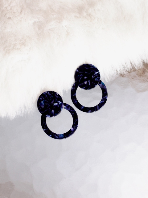

Bellofox Blue Contemporary Drop Earrings