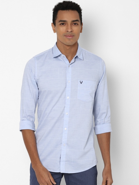 

Allen Solly Men Blue Slim Fit Opaque Casual Shirt