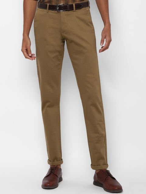 

Allen Solly Men Khaki Slim Fit Trousers