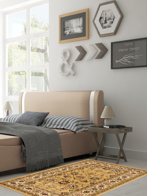

Obsessions Yellow Esfahan Runner Carpets