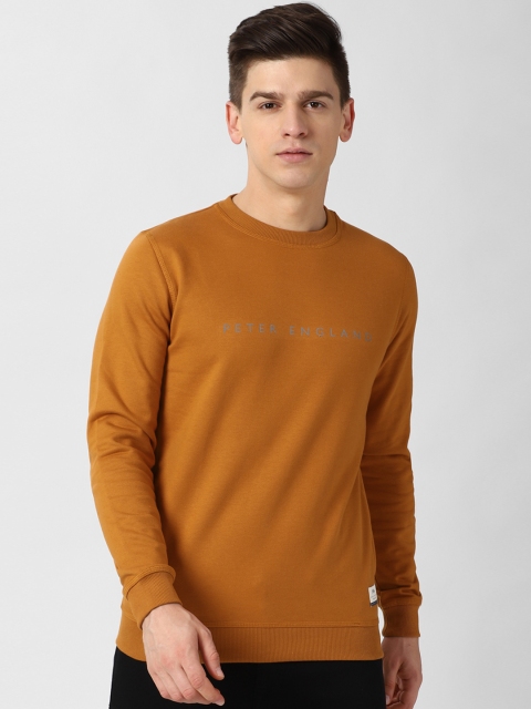 

Peter England Casuals Men Mustard Sweatshirt