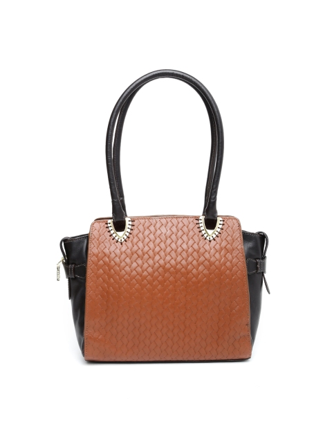 Hidesign Bags Price List India Offers 70 10 Cashback Hidesign Brown Handcrafted Textured Leather Shoulder Bag