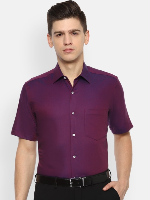 

Van Heusen Men Purple Opaque Casual Shirt