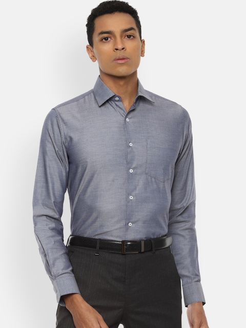 

Van Heusen Men Grey Slim Fit Formal Shirt