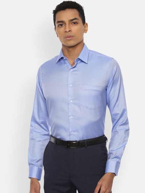 

Van Heusen Men Blue Slim Fit Formal Shirt