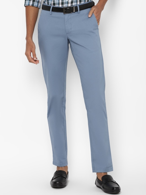 

Allen Solly Men Blue Slim Fit Trousers