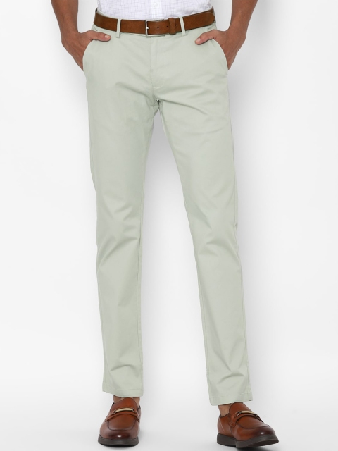 

Allen Solly Men Green Slim Fit Trousers
