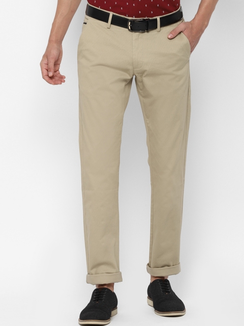 

Allen Solly Men Khaki Slim Fit Trousers