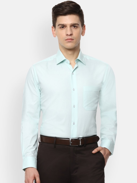 

Louis Philippe Men Blue Slim Fit Opaque Formal Shirt