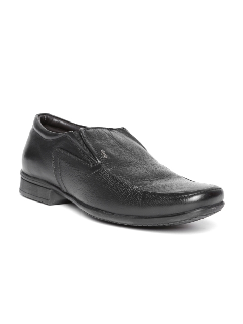 

Lee Cooper Men Black Genuine Leather Semiformal Shoes