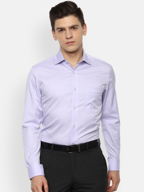 

Louis Philippe Men Purple Formal Shirt