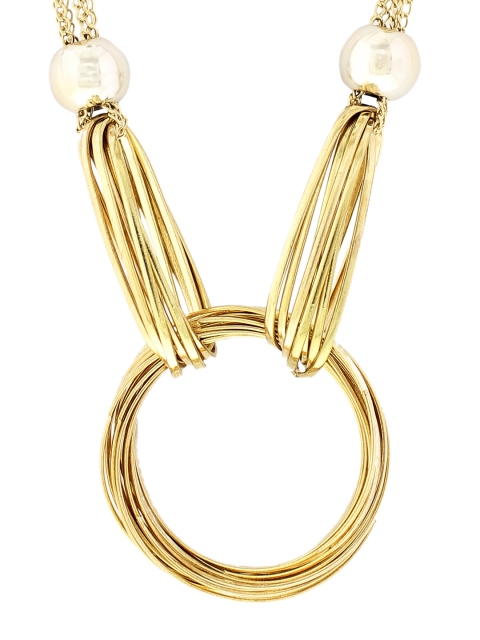 

Foxy Sperks Gold-Toned Multistranded Necklace