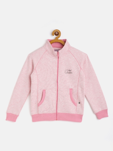 

Monte Carlo Girls Pink Melange Effect Sweatshirt