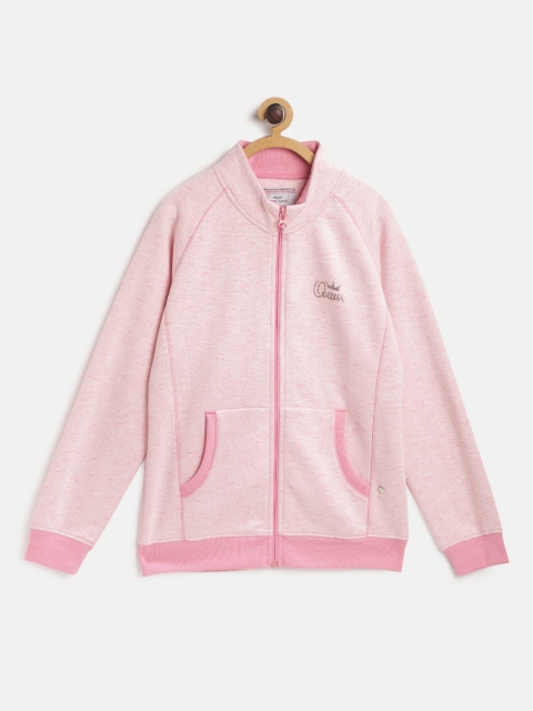 

Monte Carlo Girls Pink Solid Sweatshirt