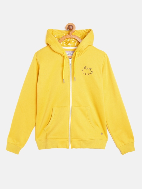 

Monte Carlo Girls Yellow Hooded Sweatshirt