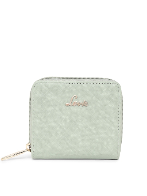 

Lavie Women Green Zip Around Wallet