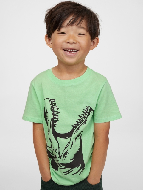 

H&M Boys Boys Printed T-shirt, Green