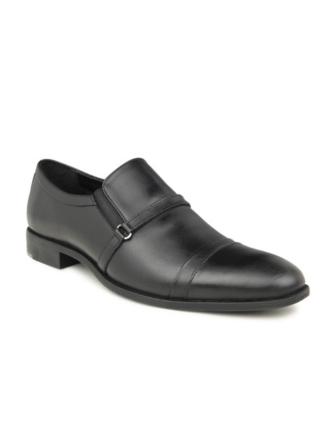 

Blackberrys Men Black Leather Formal Shoes