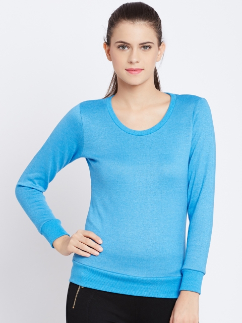 

Fort Collins Women Blue Solid Sweater