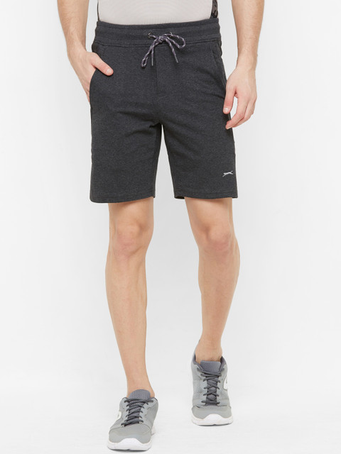 

Black Panther Men Grey Acti Fit Sports Shorts