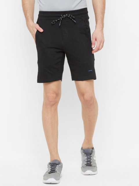 

Black Panther Men Black Acti Fit Sports Shorts
