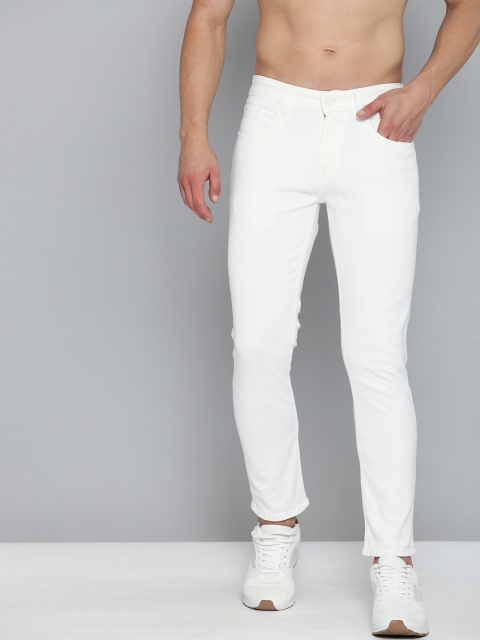 

Mast & Harbour Men White Skinny Fit Stretchable Jeans