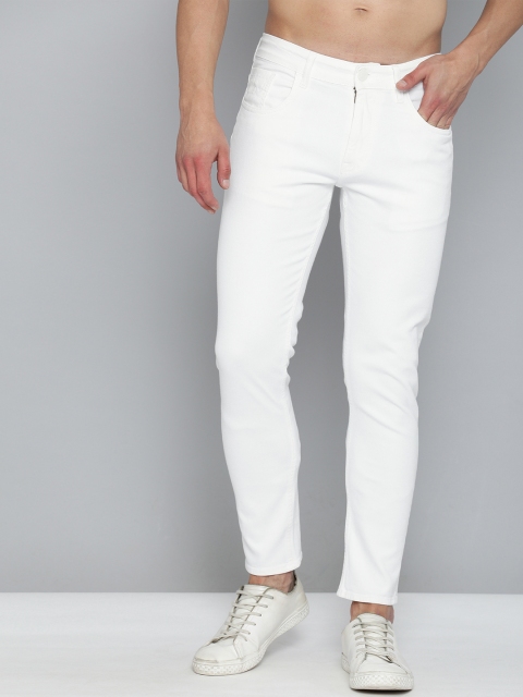 

Mast & Harbour Men White Skinny Fit Stretchable Jeans