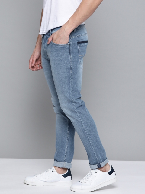 

Mast & Harbour Men Blue Skinny Fit Light Fade Stretchable Jeans