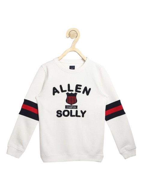 

Allen Solly Junior Boys White Printed Sweatshirt