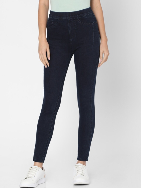 

SPYKAR Women Blue Skinny Fit Low-Rise Jeans