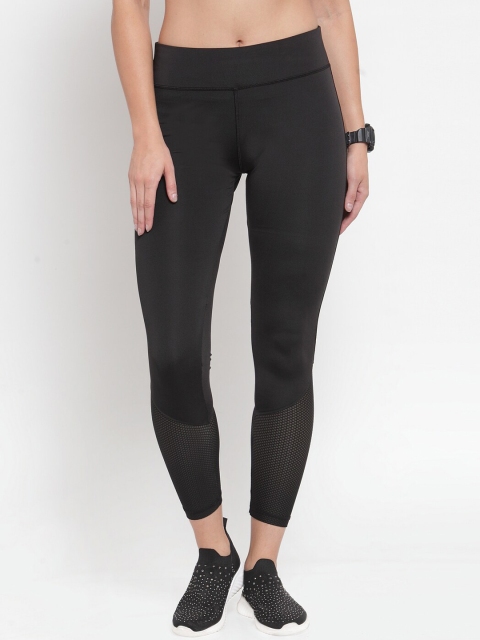 

Boston Club Women Black Solid Skinny-Fit Yoga & Gym Tights
