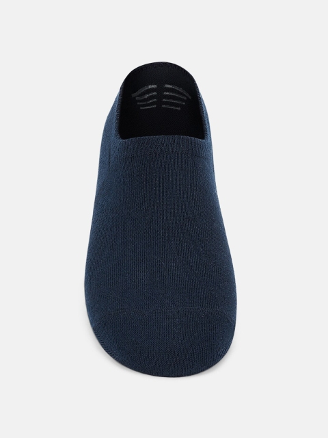 

Ajile by Pantaloons Men Navy Blue Solid Shoe-Liners