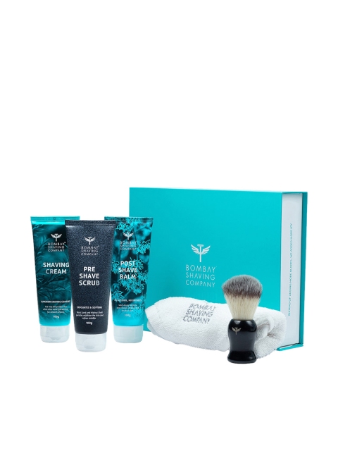 

Bombay Shaving Company 3 Step Shaving Regime Kit for Rakhi Gift, Black