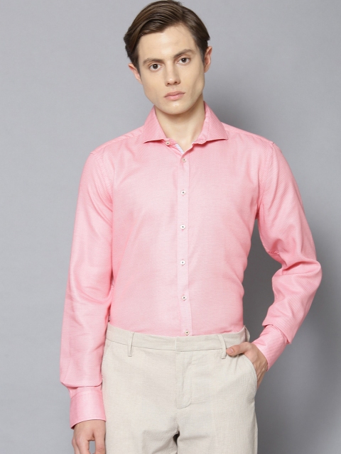 

Bruun & Stengade Men Red Opaque Casual Shirt
