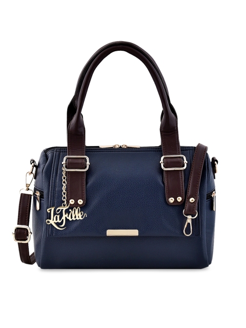 

LaFille Women Blue & Brown Handheld Bag