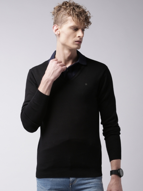 

Celio Men Black Sweater