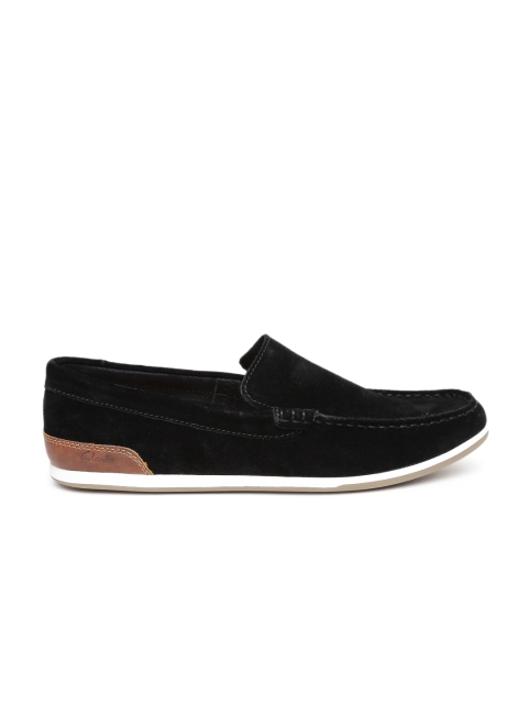 

Clarks Men Black Medly Sun Suede Loafers