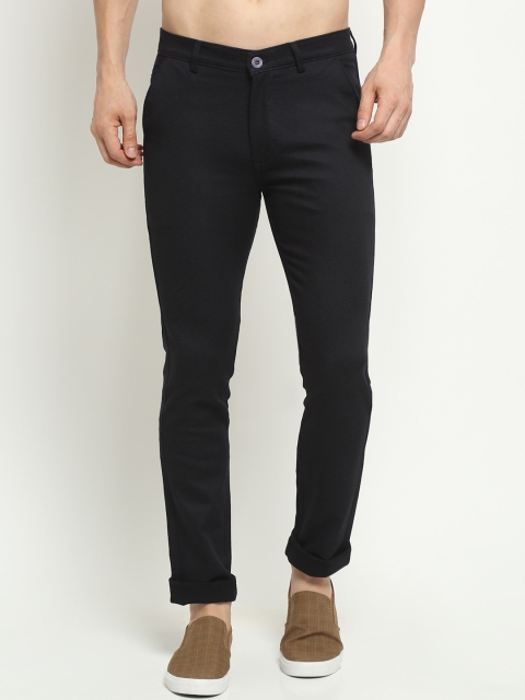 

Rodamo Men Blue Slim Fit Trousers