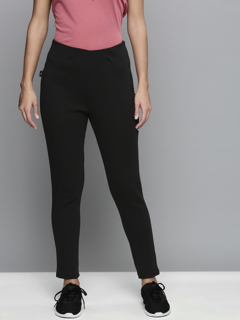 

Puma Women Black Solid Infuse Skinny Pants