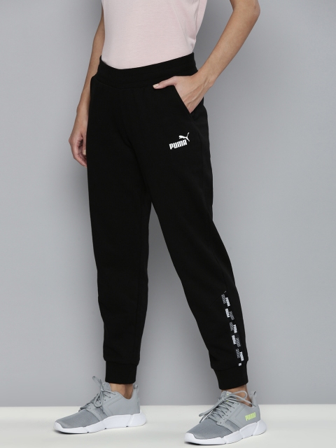

Puma Women Black Printed POWER Knitted Joggers