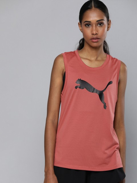 

Puma Mauve Brand Logo Favourite Cat Muscle dryCELL Regular Top