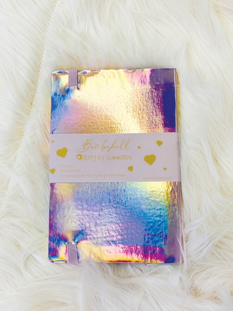 

SCOOBIES Unisex Kids Gold-Toned & Pink Sheen Bombshell Diary