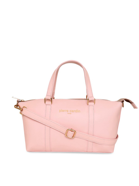 

pierre cardin Pink PU Structured Tote Bag