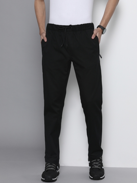

Tommy Hilfiger Men Black Solid Track Pants