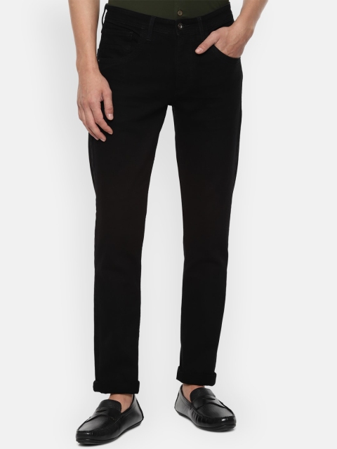 

V Dot Men Black Slim Fit Jeans