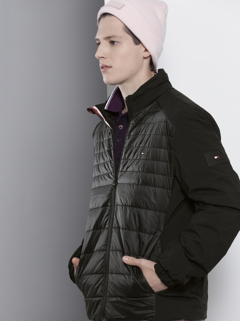 

Tommy Hilfiger Men Black Water Repellent Padded Jacket