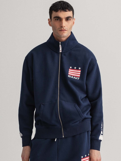 

GANT Men Blue Sweatshirt